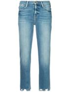 Frame Le High Straight Fit Jeans - Blue