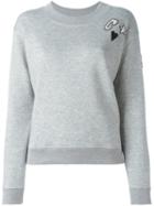 Sonia Rykiel 'heart' Patch Longsleeved Sweatshirt