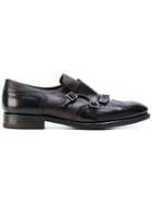 Henderson Baracco Classic Monk Shoes - Brown