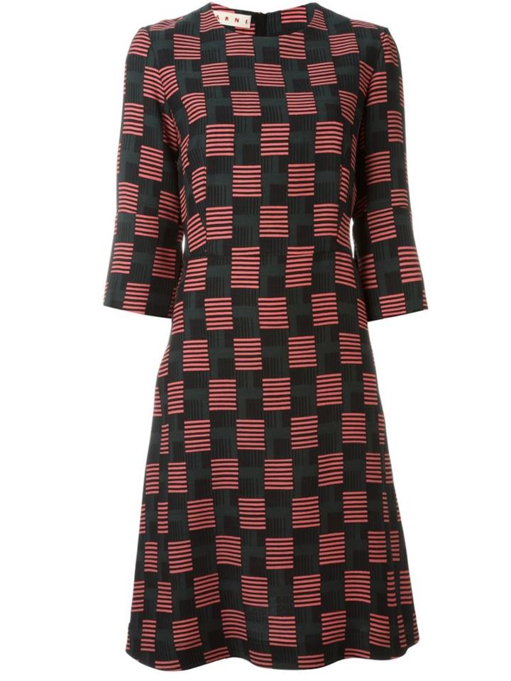 Marni Abstract Patterned Dress