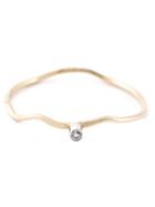 Drew & Evan Diamond Solitaire Curved Ring