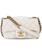 Chanel Vintage Mini Flap Bag - White