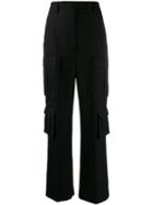 Prada Straight-leg Cargo Trousers - Black