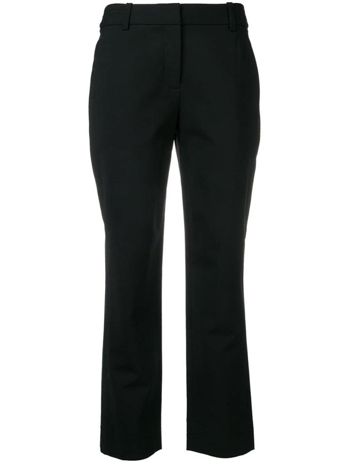 Dvf Diane Von Furstenberg Slim-fit Trousers - Black