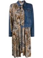 Junya Watanabe Combination Denim Jacket - Blue