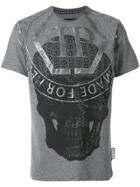 Philipp Plein Act Round Neck T-shirt - Grey