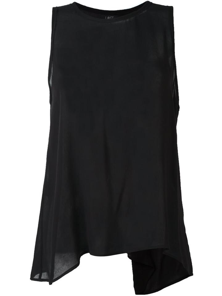 Lost & Found Ria Dunn Pleated Back Tank Top
