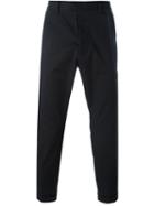 Dsquared2 Cropped Trousers, Men's, Size: 48, Black, Cotton/spandex/elastane
