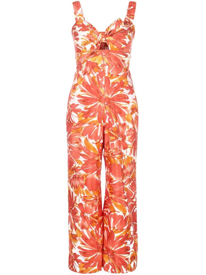 Alexis Bermusa Floral Jumpsuit - White
