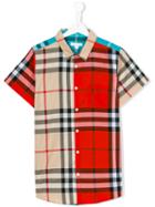 Burberry Kids - House Check Shirt - Kids - Cotton - 14 Yrs, Boy's