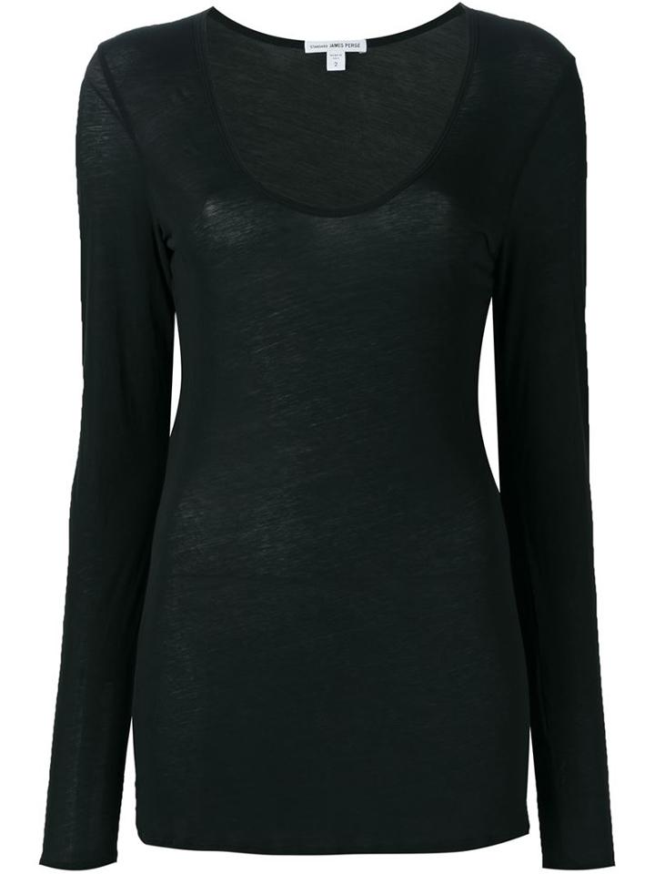 James Perse Jersey Sweatshirt