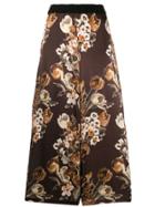 Junya Watanabe Floral Print Trousers - Black