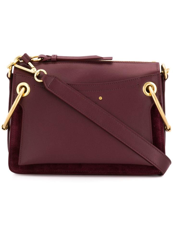 Chloé Roy Shoulder Bag - Purple