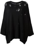Unravel Frayed Flared Sweatshirt