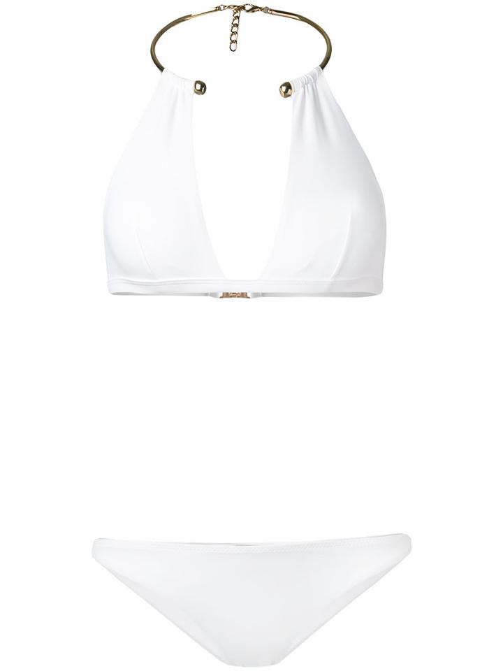 Moeva - Hayley Bikini - Women - Polyamide/spandex/elastane - M, White, Polyamide/spandex/elastane