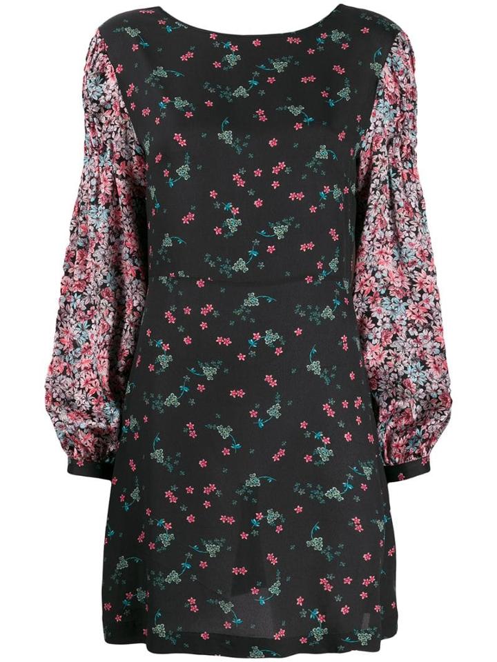Kristina Ti Floral Print Mini Dress - Blue