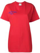 Semicouture 'gaia' T-shirt - Red