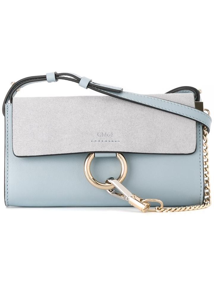 Chloé 'faye' Crossbody Bag, Women's, Blue