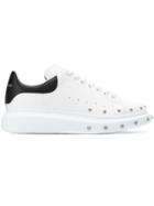 Alexander Mcqueen Oversized Stud-embellished Sneakers - White
