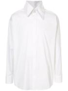 Wooyoungmi Wide Collar Shirt - White