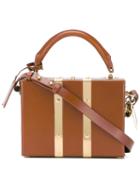 Sophie Hulme - Milner Mini Satchel - Women - Cotton/calf Leather - One Size, Brown, Cotton/calf Leather