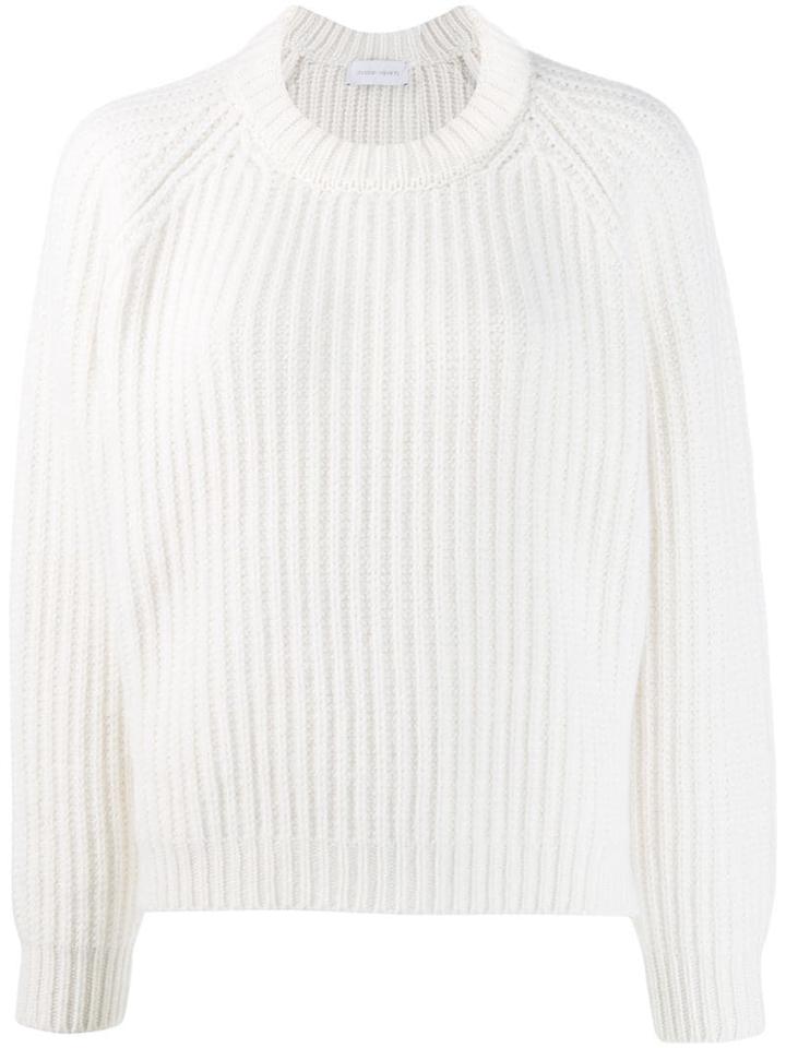 Christian Wijnants Kora Ribbed Jumper - White