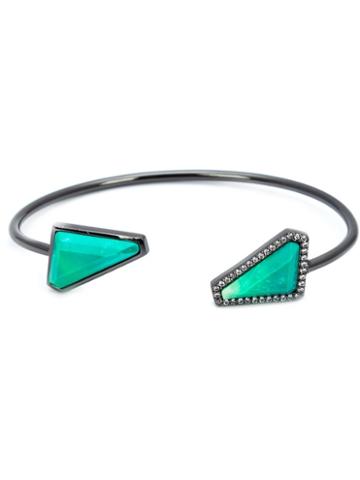 One Oak By Sara Vincenza Bracelet, Women's, Black, Turquoise/metal Other