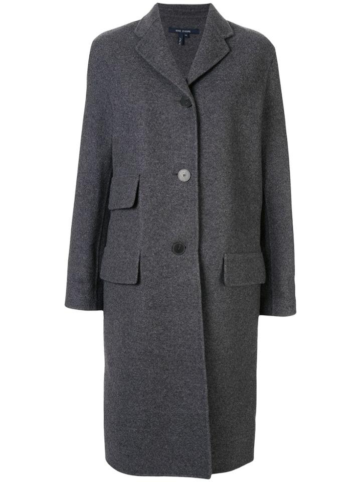 Sofie D'hoore Cruz Double-faced Coat - Grey