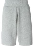 Givenchy Baboon Print Track Shorts, Men's, Size: Xs, Grey, Cotton
