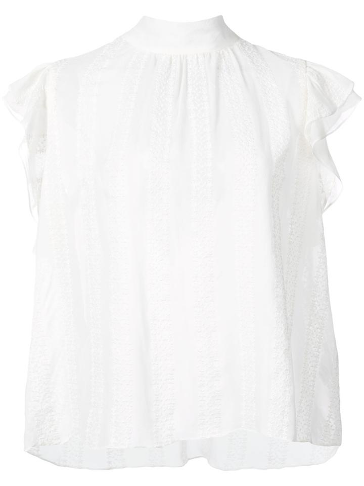 Ulla Johnson Ruffled Top - White