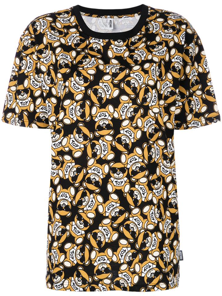 Moschino Oversized Toy Bear T-shirt - Black
