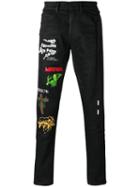 Off-white Rock Jeans, Men's, Size: 31, Black, Cotton/polyester/spandex/elastane