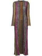 Missoni Long Striped Card-coat - Multicolour