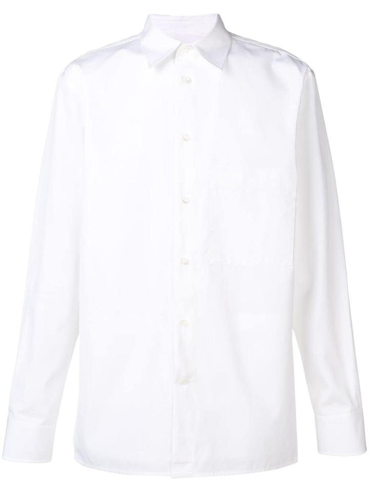 Valentino Pointed Collar Shirt - White