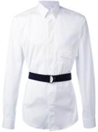 Ports 1961 - Plain Shirt - Men - Cotton/polyamide/spandex/elastane - 40, White, Cotton/polyamide/spandex/elastane