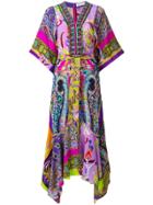 Etro Mixed Print Handkerchief Dress - Multicolour