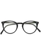 Oliver Peoples - 'o'malley' Glasses - Unisex - Acetate - 47, Black, Acetate