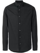 Philipp Plein Skull Button Printed Shirt - Black
