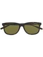 Montblanc Tortoiseshell Sunglasses - Brown
