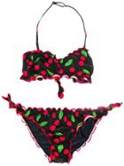 Mc2 Saint Barth Kids Emy Seabed Bikini - Black