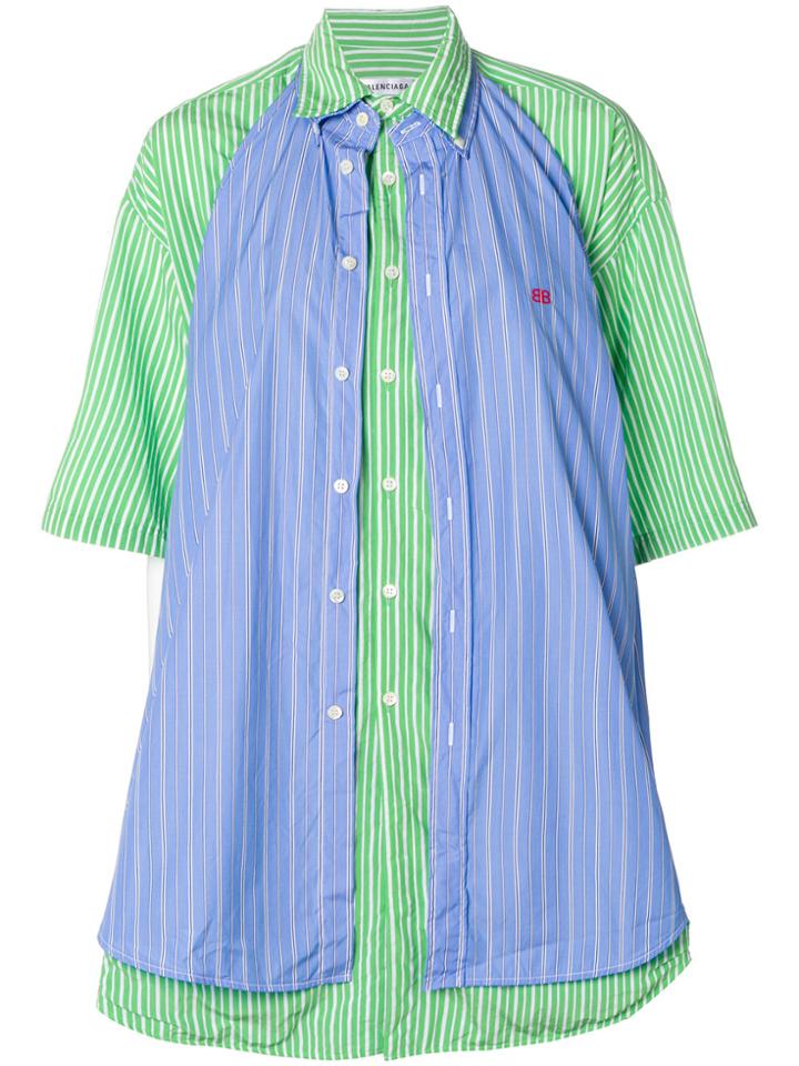 Balenciaga Double Shirt - Blue
