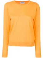 John Smedley Venice Buckthorn Knitted Top - Yellow & Orange