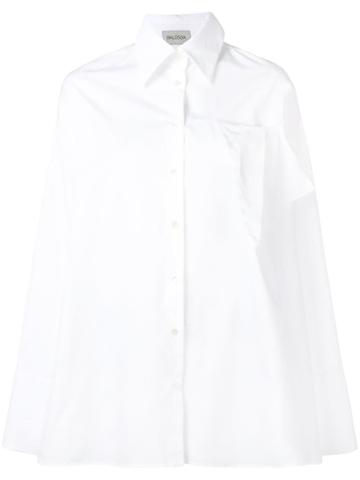 Balossa White Shirt Oversized Shirt