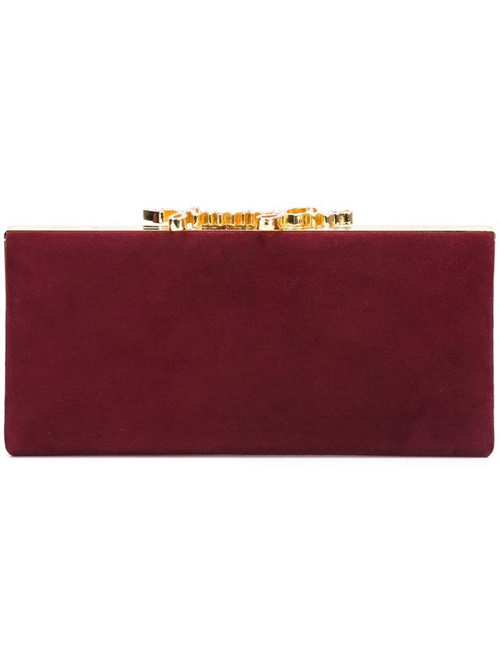 Jimmy Choo 'celeste' Clutch, Women's, Red