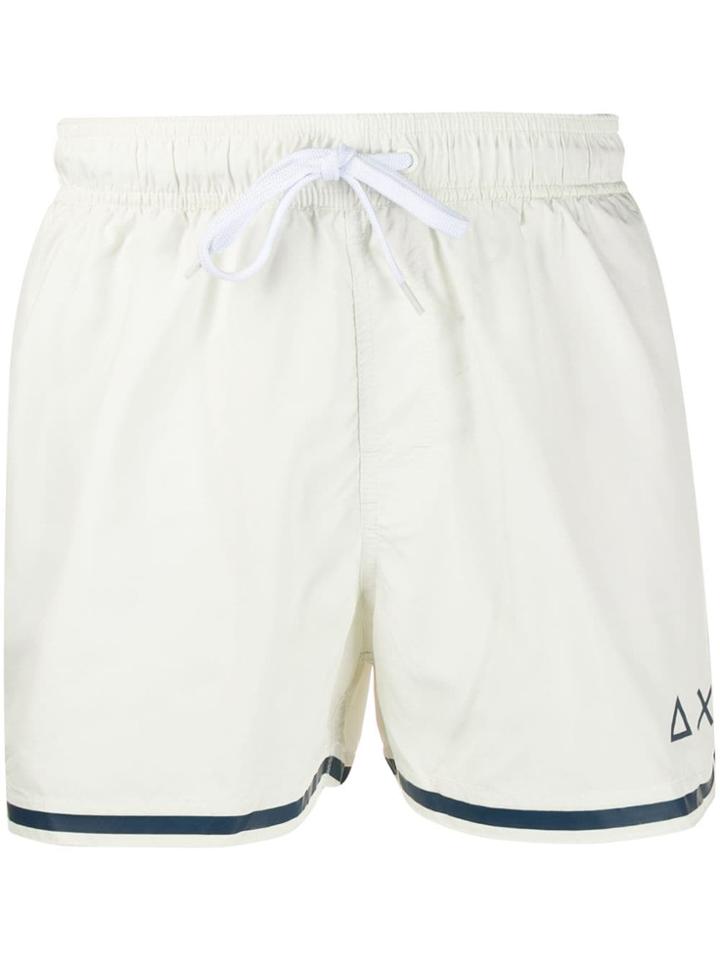 Sun 68 Shell Swim Shorts - White