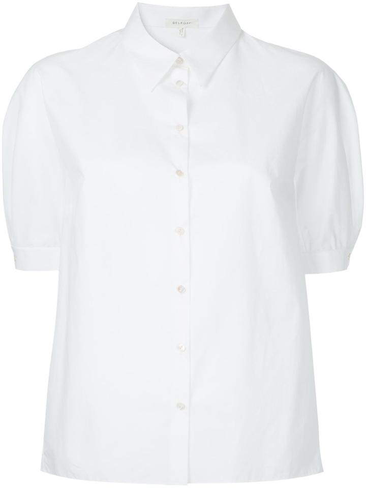 Delpozo Shortsleeved Shirt - White