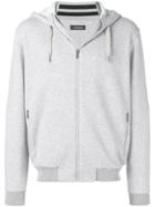 Z Zegna Zip-up Hooded Jacket - Grey