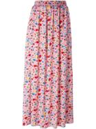 Love Moschino Floral Print Maxi Skirt