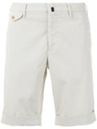 Incotex - Turn Up Shorts - Men - Cotton/spandex/elastane - 52, Grey, Cotton/spandex/elastane