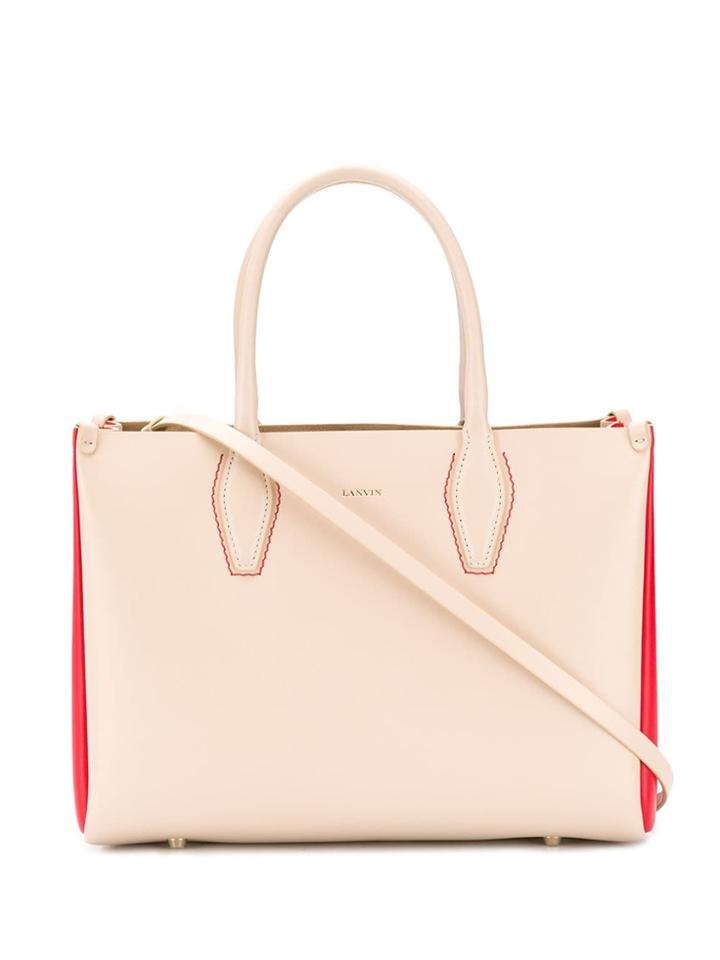 Lanvin Journee Tote Bag - Neutrals